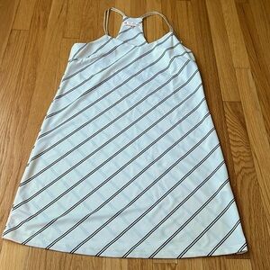 Striped halter dress